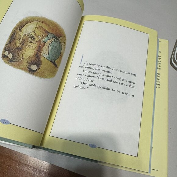 Beatrix Potter Book Lot Treasury Of Bunny Stories & Kohls Peter Rabbit Plush - Picture 10 of 15